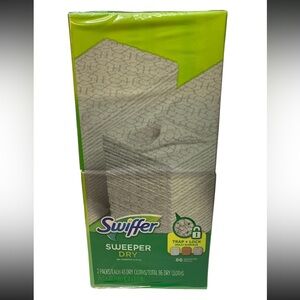 Swiffer Sweeper Dry Cloths 2 Packs 42 Each 86 Total New Sealed Genuine